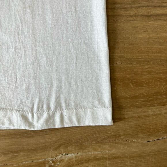 Vintage Screen Stars Best XL Superman Shield Graphic Tee White Single Stitch - Picture 3 of 6